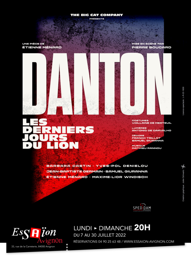 Affiche:DANTON_Essaïon Avignon 22